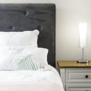 łóżko sypialniane tapicerowane